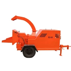 Máy băm cành BQ400 bệ kéo