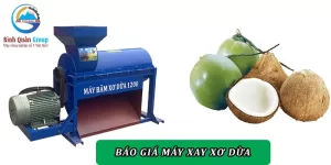 Báo giá máy xay xơ dừa