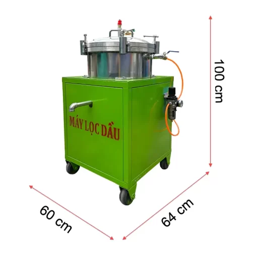 Máy lọc dầu thực vật 15L inox - Hình ảnh 4