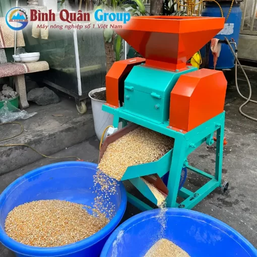 Máy nghiền ngô vỡ mảnh có sàng rung - Hình ảnh 6
