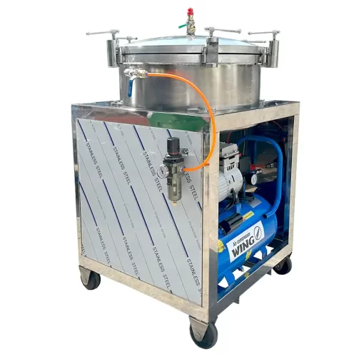 Máy lọc dầu thực vật 25L inox - Ảnh 2