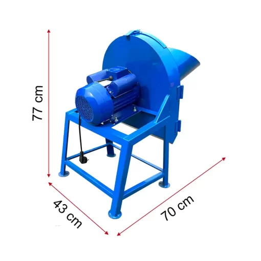 Máy băm chuối xả thẳng 1.5kw - Ảnh 5