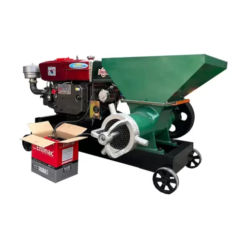 Máy đùn cá công nghiệp lắp đầu nổ - Ảnh 3