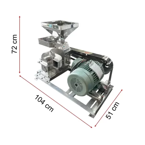 Máy nghiền thức ăn chăn nuôi B12-2 toa inox - Ảnh 4